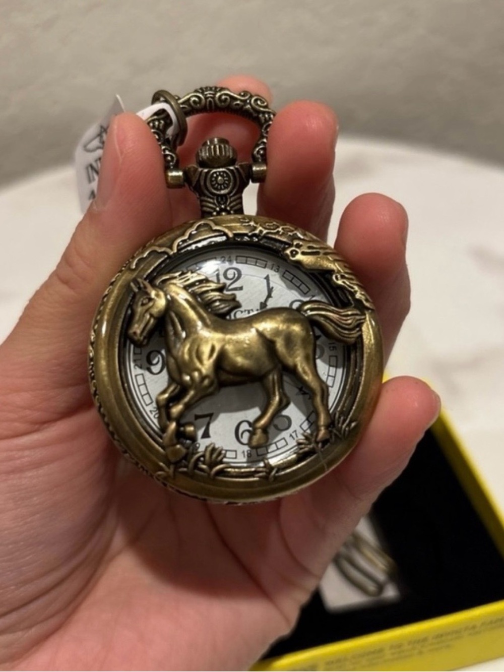 Invicta Equinox Pocket Watch - 47mm, Bronze NWT
